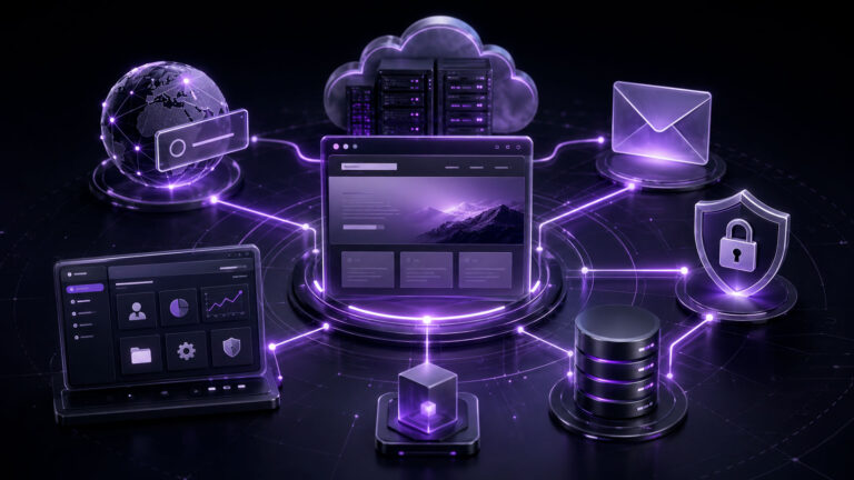 Dominio, hosting, panel de control y correo electrónico: ¿qué necesita realmente un sitio web para funcionar? hosting,dominio,art,op